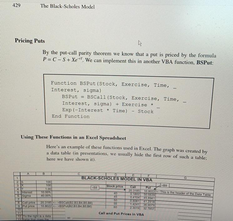 = (Log(Stock / Exercise) + Interest * Time) / (sigma * Sqr(Time))