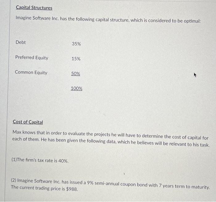 is working for the Venture Capital Division and has been given for