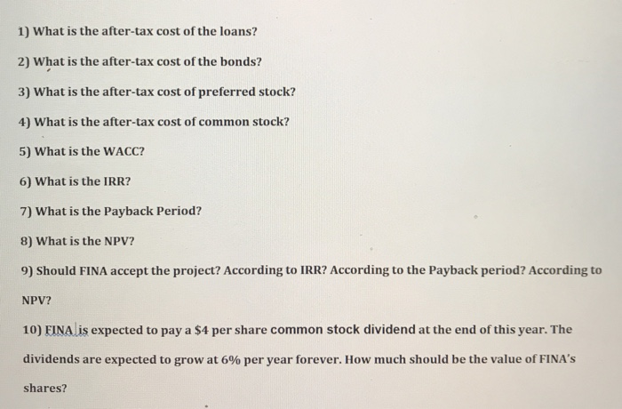 1,500 After-tax cash flows: Year 1: -$100 Year 2: $1000 Year 3: