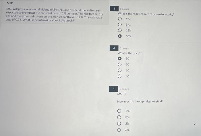 else equal this change will probably increase the firm's 1. Beta 2.