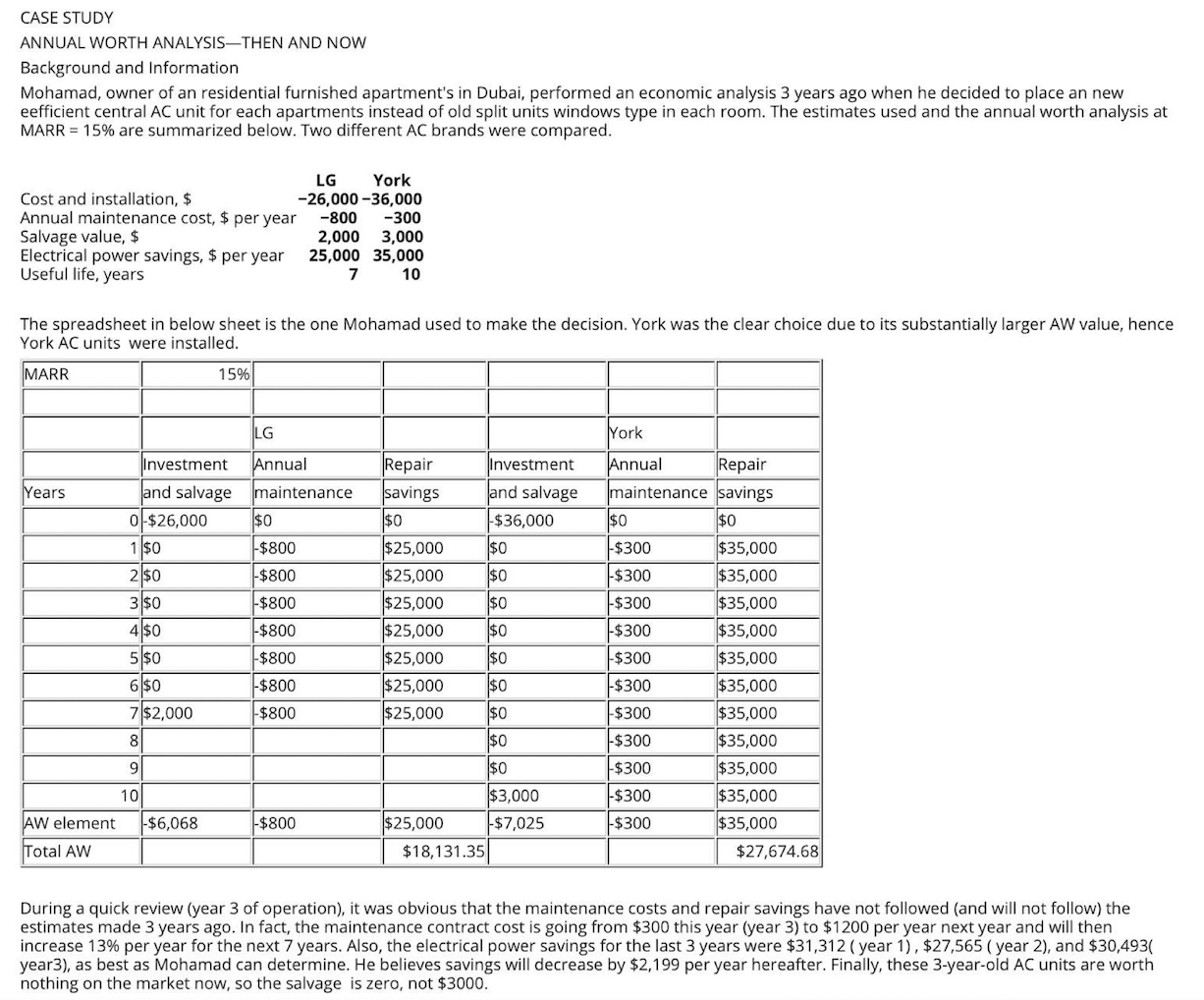 solve 1 to 10 please ( Just give the final answers) CASE