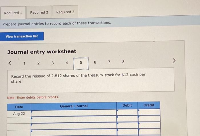 During 2019, the following transactions affected its stockholders' equity accounts. Jan. 2