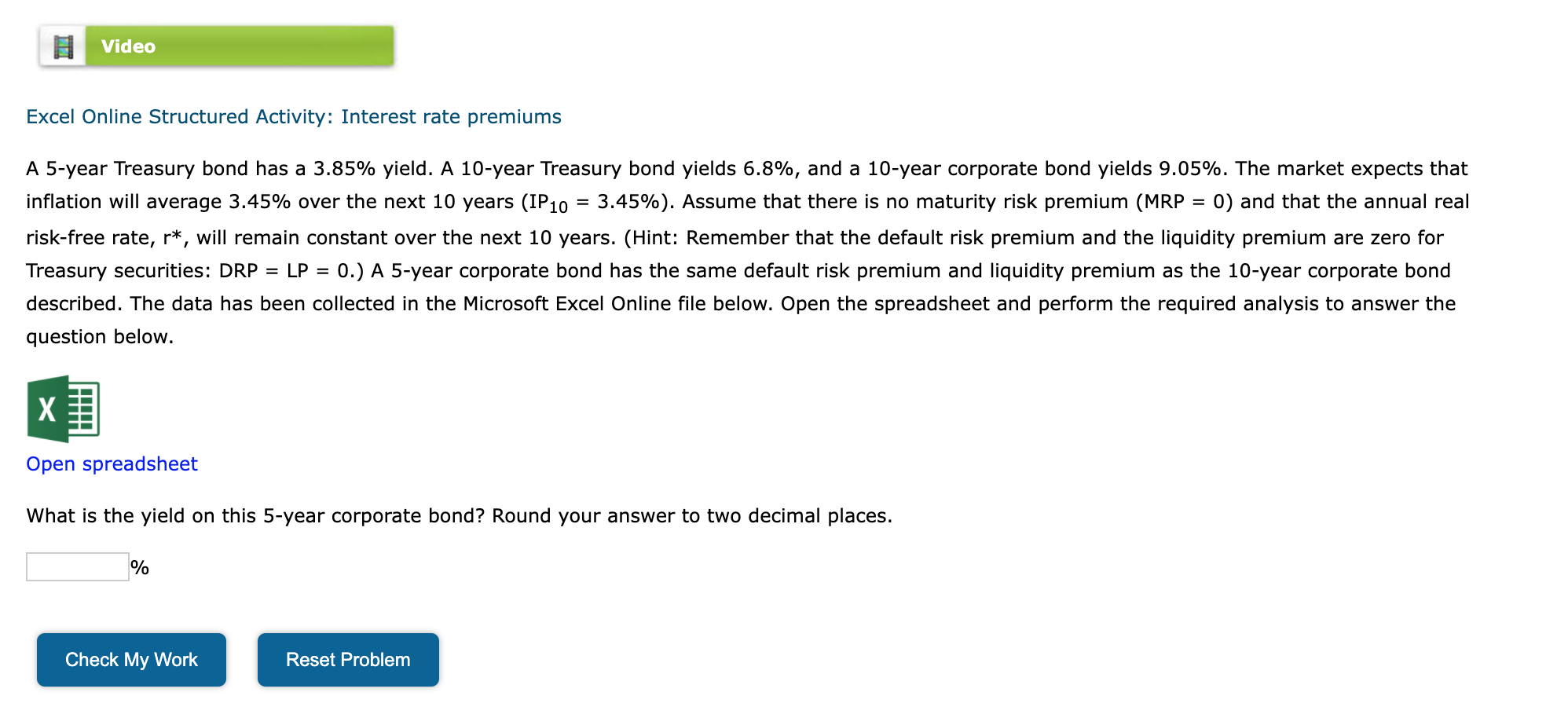 Treasury securities are currently 5.45%, while 6-year Treasury securities yield 7.35%. The