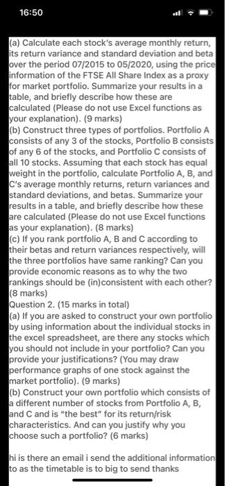 in two parts its uploaded as a seperate question but i have