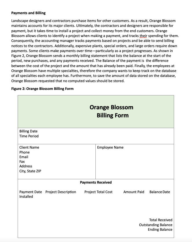  Business Applications of Database Management. Please perform Normalization on this form.
