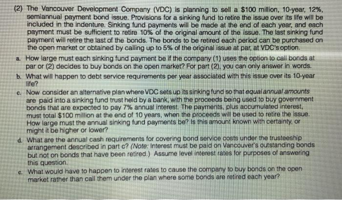 ONLY NEED QUESTIONS "D" and "E" - LAST TWO :-) (2) The