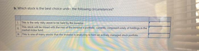 and B. The risk-free rate over the period was 4%, and the
