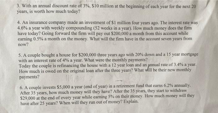 answer them by showing work such as show how to get n