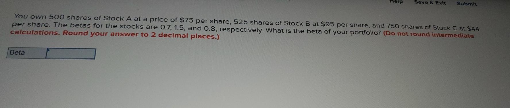 of 14.1 percent, the risk-free rate is 3.6 percent, and the market