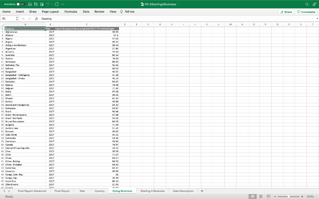 functions. You will need to add columns to some of the sheets