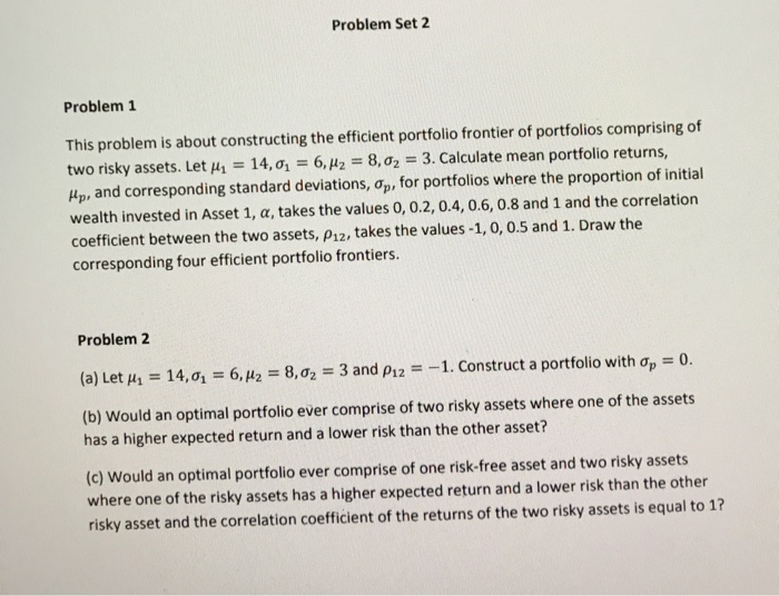  Problem Set 2 Problem1 This problem is about constructing the efficient