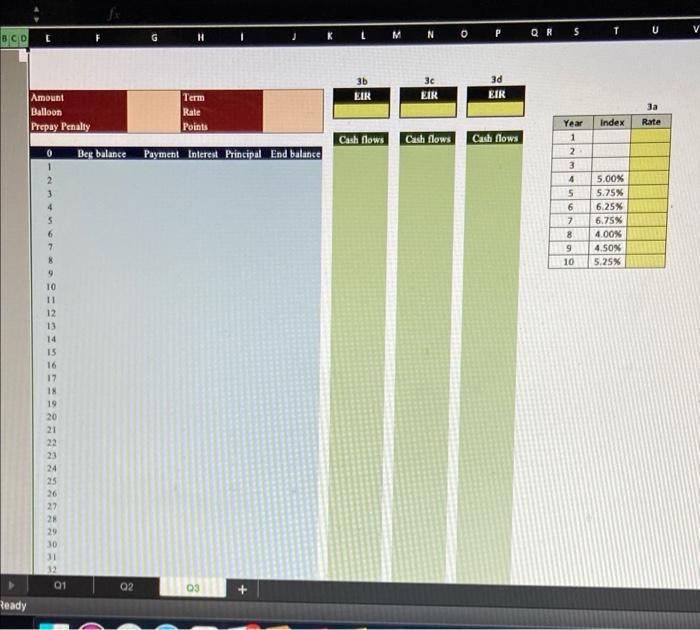 can you please solve this question using the excel sheet S QR
