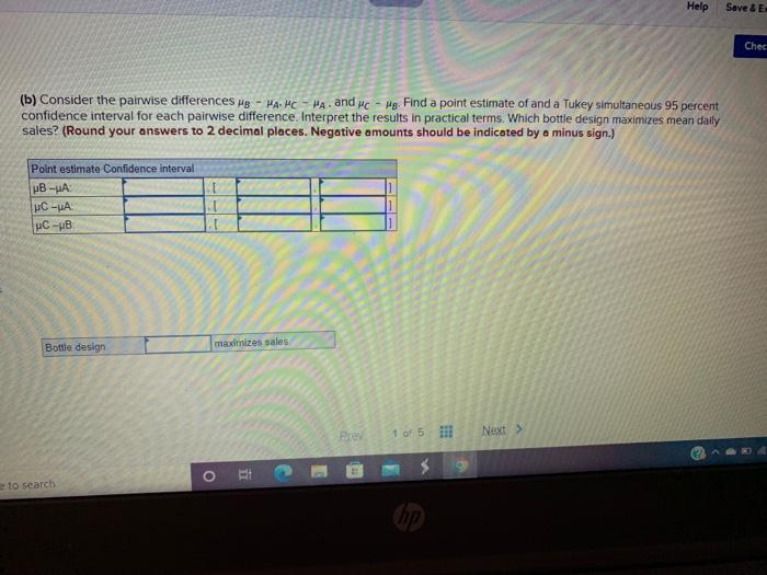 15 supermarkets of equal sales potential are selected, and 5 of these