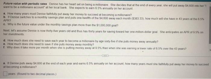 simple steps by using formula. no calculator or excel. APR Future value