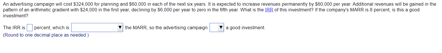 Can you please help me answer this question asap, thanks. investment? The