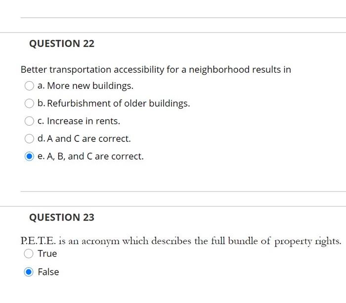 a. A new CBD on the edge of an existing town b.