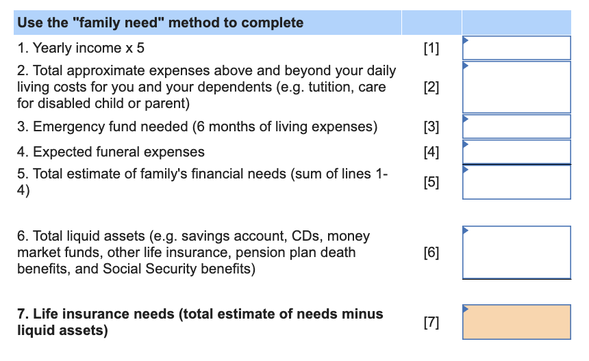 insurance needs. With a family, a home, and now babies on the