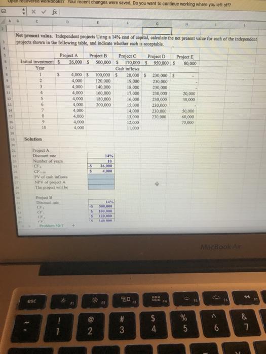  pen recovered workbooks? Your recent changes were saved. Do you want