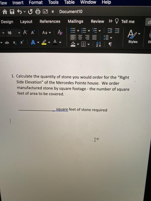  Fiew Insert Format Tools Table Window Help Document10 Design Layout References