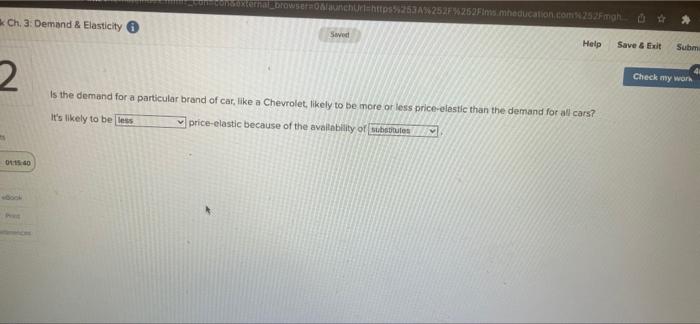  erhal Drowser churships253A%252F%252Fmeducation.com 252Fmon. Ch. 3. Demand & Elasticity Swed Help