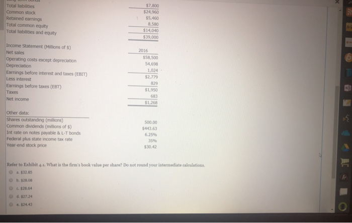 Ine. Note that the firm has no amortization charges, it does not