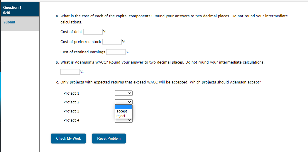 1 $2,000 16.00% 2 3,000 15.00 3 5,000 13.75 4 2,000 12.50