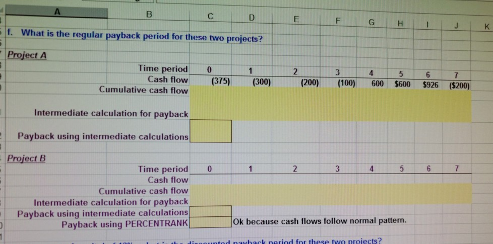 familiar with the key strokes or formula formation. the yellow highlighted areas