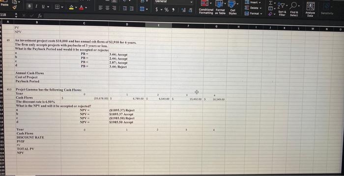 IRR of each project and which preject wauld you choese? The firm