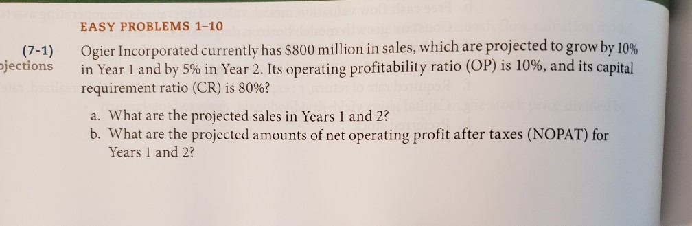 need help with 7-1, 7-2, 7-4 & 7-9 only! thank you ear