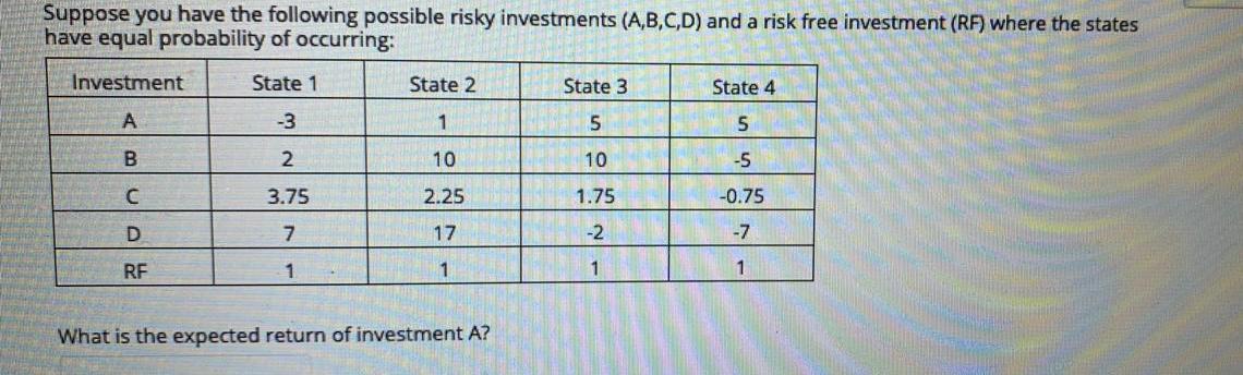 Please answer those question with round first two decimals Suppose you have