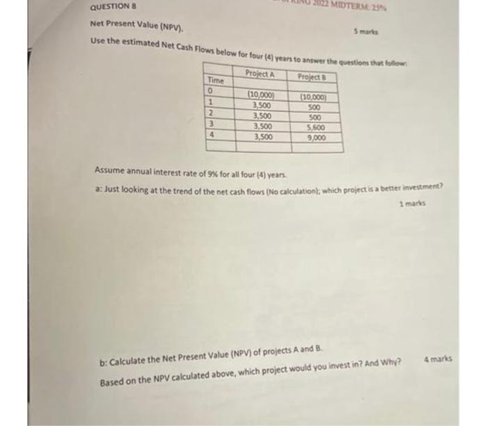 i need step by step answer in simple details not using excel.