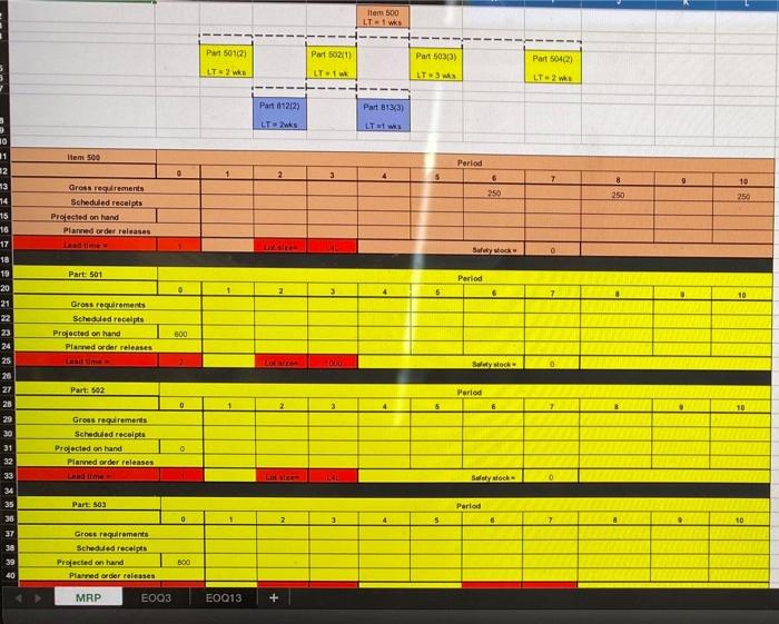 3 wks LT = 2 wks Part 812(2) Part 813(3) LT =