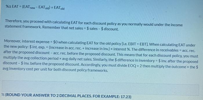 17.23 A company is thinking about changing its credit policy to speed