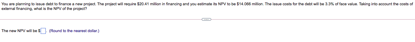 of Raft Adventures (whose WACC is 15.3%). The purchase will cost $102.2