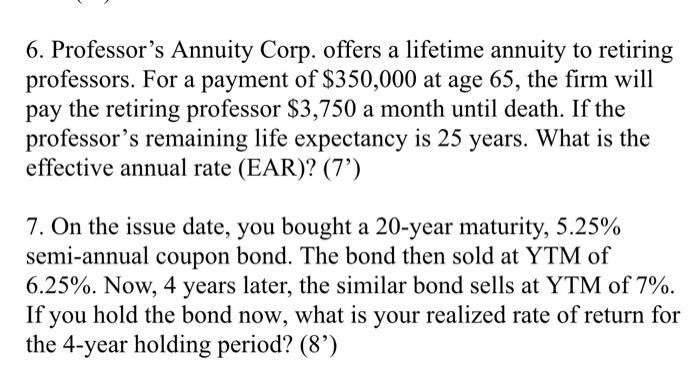 would you pleaseclarify if you used a excel format or calculator 6.