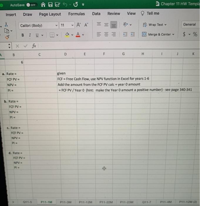 Data Review View Tell me X IG Calibri (Body) 11 2. Wrap