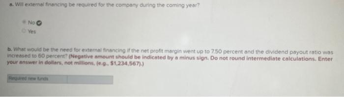 of this problem. The balance sheet as well as Part A that