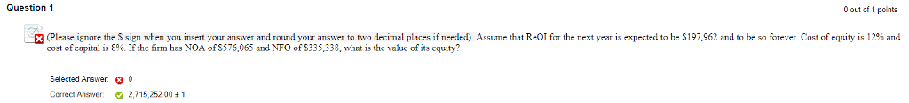  *Please note as per above- 2,715,252.00 is the correct answer. So