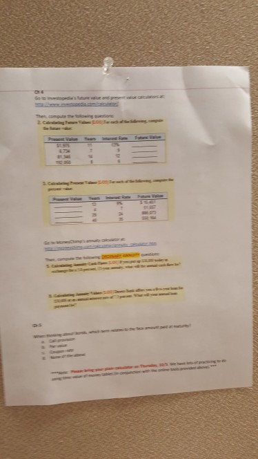 Ch 3 Use the following financal statements to answer the questions Balance
