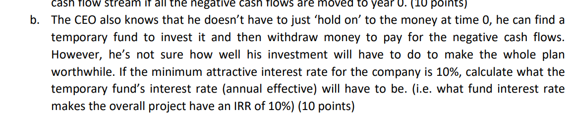 the best course of action for the company. CEO McIntosh is considering