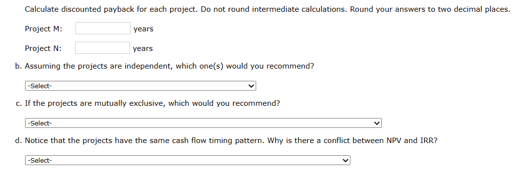 capital budget. After-tax cash flows, including depreciation, are as follow a. Calculate