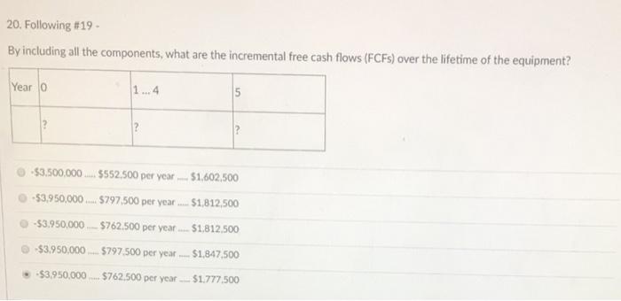 is considering a project with an initial cost of $3.5 million to
