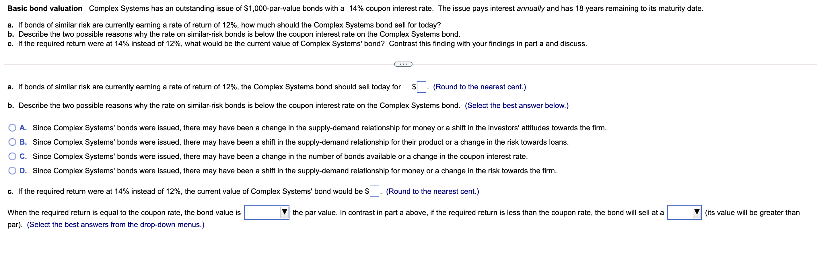 First drop down menu options , equal to, greater than, less than