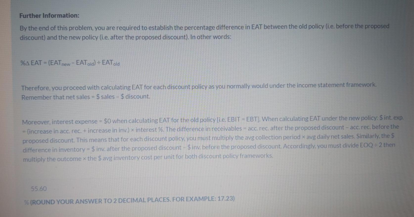 is thinking about changing its credit policy to speed up its cash