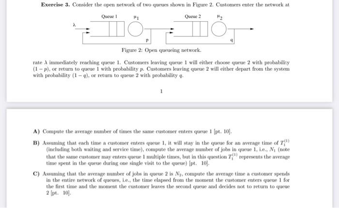 Need help on all 3 a b c please Exercise 3. Consider