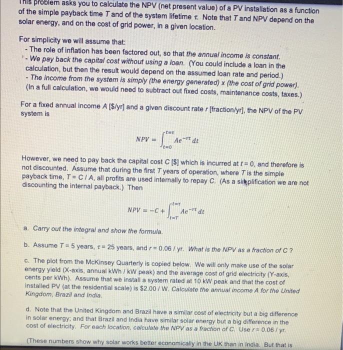 please answer part A-D and provide a step by step solution problem