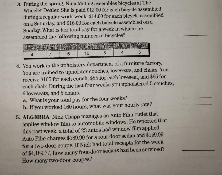 3. During the spring, Nina Milling assembles bicycles at The Wheeler