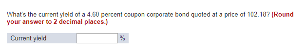 a corporate bond quoted at 102.80, and a municipal bond quoted at
