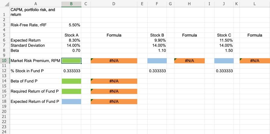 on the three stocks are positively correlated, but they are not perfectly