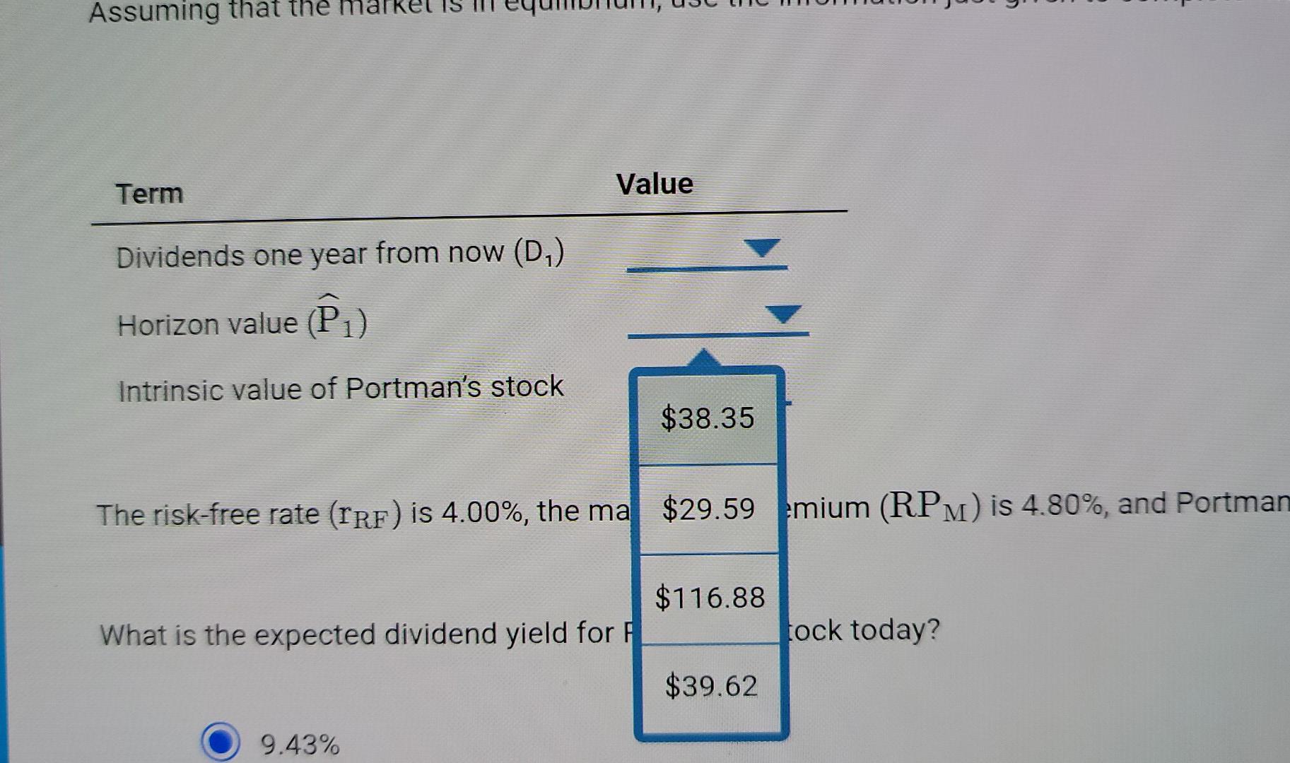 cause the expected growth rate to increase or decrease, thereby affecting the